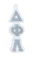 Glitter Tiki Pendent Necklace
